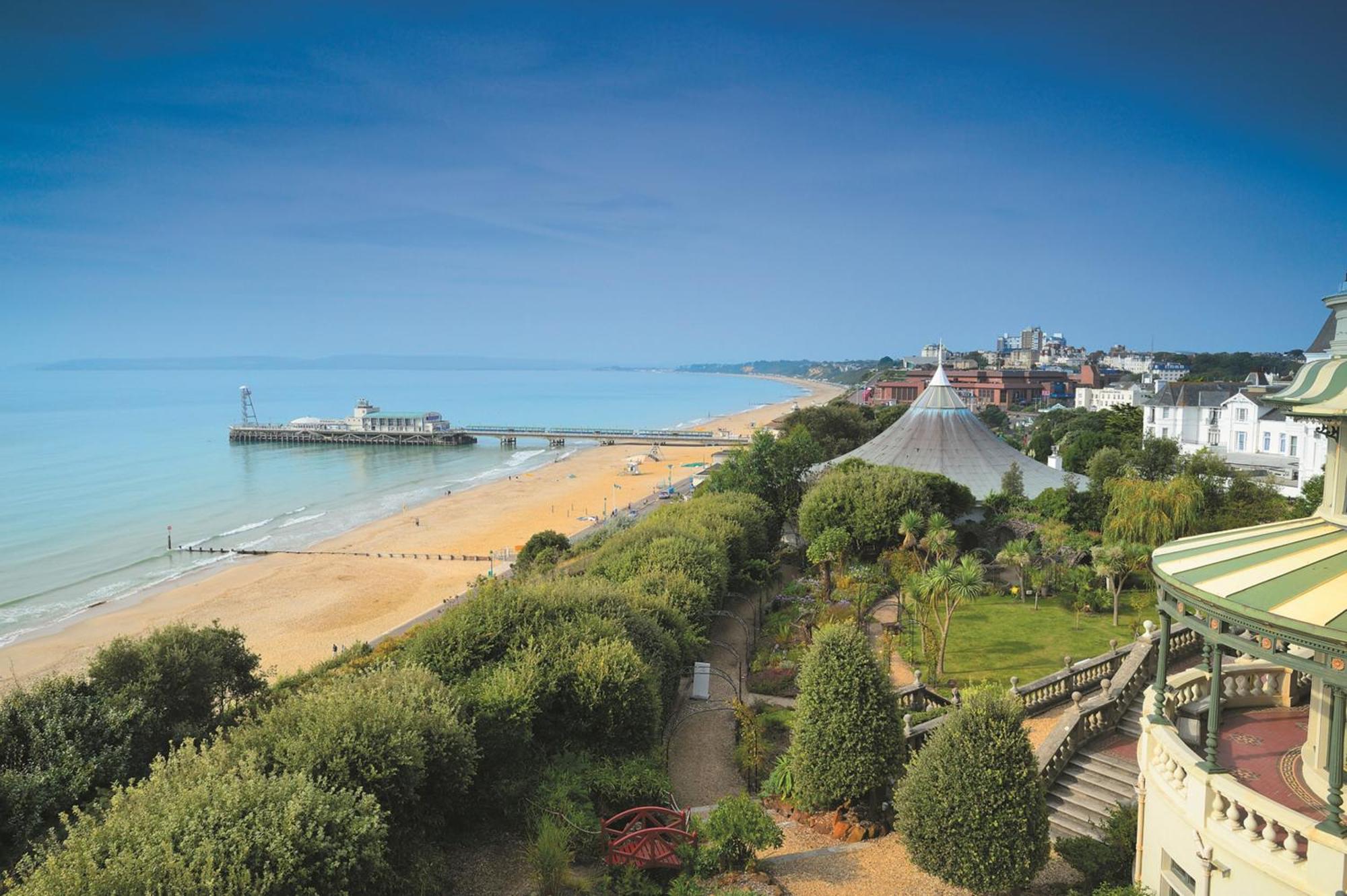 Bournecoast - Clifftop Apartment With Garden -Fm827 Bournemouth Eksteriør billede