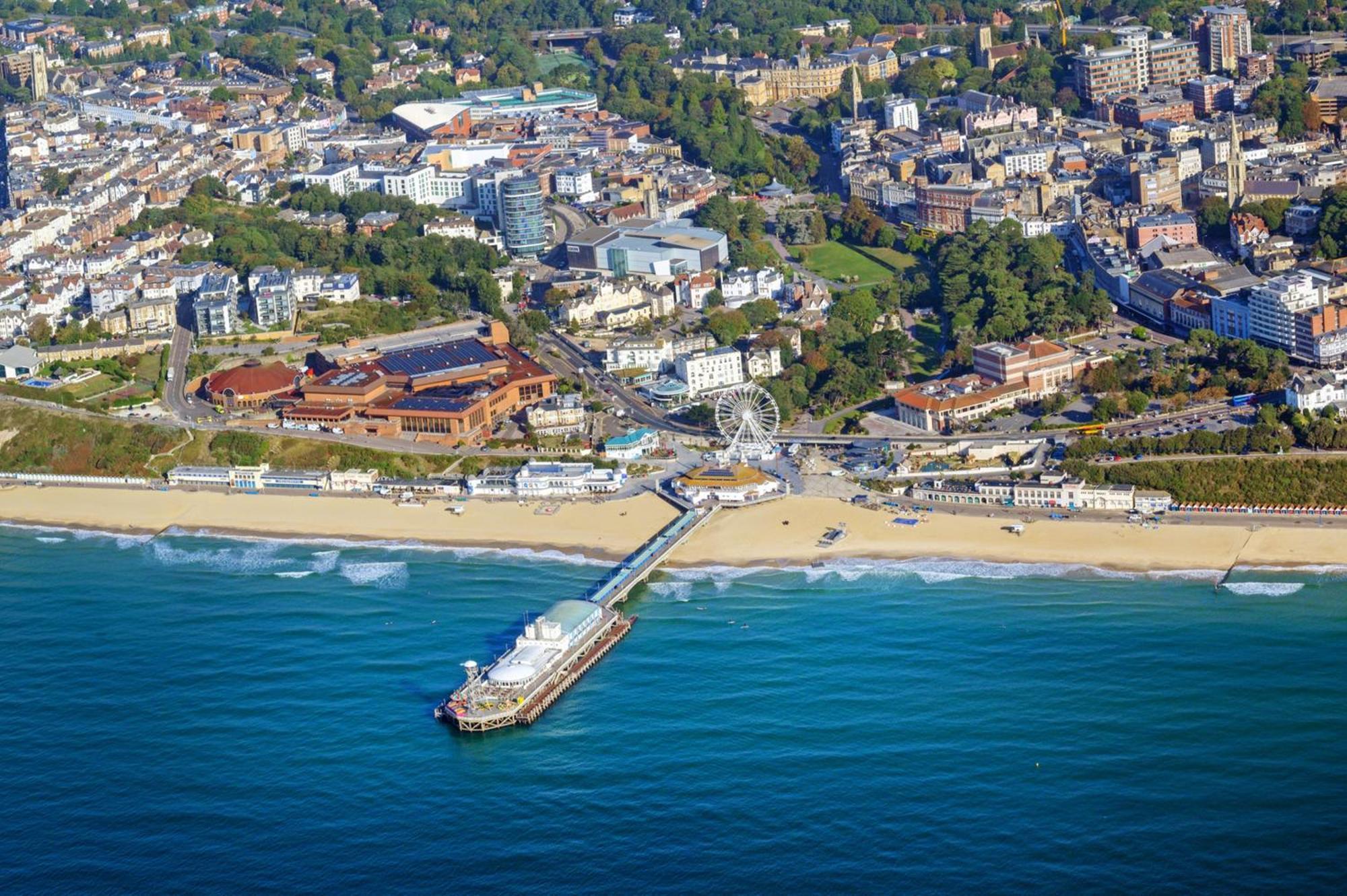 Bournecoast - Clifftop Apartment With Garden -Fm827 Bournemouth Eksteriør billede